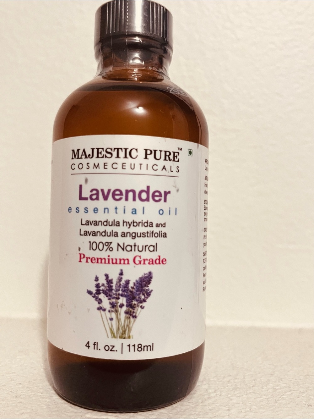Majestic Pure Lavender Essential Oil - 4 fl. oz. - Lavender